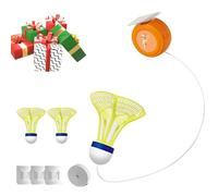 Badminton Bounce Trainer | Single-Player Autonomous Bounce Tool Equipment | Court Self Learning Training Machine Racket Training Accessories