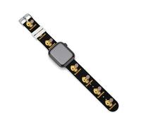Badminton Chick Chicken Birdie Watch Band Compatible with Apple Watch Silicone Watch Straps Replacement Straps