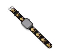 Badminton Chick Chicken Birdie Watch Band Compatible with Apple Watch Silicone Watch Straps Replacement Straps