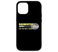 Badminton Is In My DNA Shuttlecock Player Case for iPhone 12/12 Pro