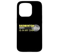 Badminton Is In My DNA Shuttlecock Player Case for iPhone 15 Pro