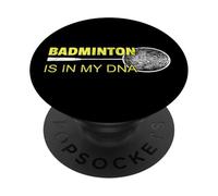 Badminton Is In My DNA Shuttlecock Player PopSockets Adhesive PopGrip