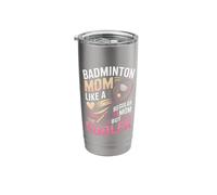 Badminton Mom Like A Regular Mom But Cooler Stainless Steel Insulated Tumbler