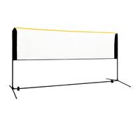 Badminton net Black 300x103x94-158cm Adjustable Powder-Coated Steel Frame +bag.
