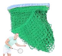 Badminton Net - Nylon, 20.01 x 29.92 inches Foldable Nylon Net Sturdy and Portable | Easy Installation Vibrant Design Outdoor Sports Nets, Backyard Badminton Gear For, Park, A