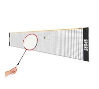 Badminton Net Portable Weatherproof And Height Adjustable | Backyard Volleyball Net for Family Sports Sports Field Park Playground Outdoors Indoor and Training