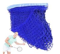 Badminton Net - Professional Badminton Net Made of High-Strength Mesh with Nylon Cords | Volleyball Net Foldable Badminton Equipment for Outdoor Use Portable Volleyball Net