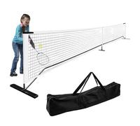 Badminton Net - Tennis Net | Badminton Nett For Garden | Portable Tenniss Practic Nets | Detachable, Easy Setup, Lightweight, Adjustable, 9.5kg Mesh,Carry Bag, 22ft KidsAdults, Pickleball, Volleyball