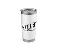 Badminton Player Evolution Stainless Steel Insulated Tumbler