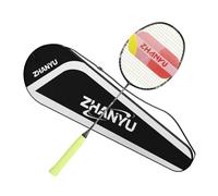 Badminton Racket,All Carbon High-Elastic Ultra-Light 82g Offensive Professional Rackets,Including 1 Racket And 1 Ball Bag,Suitable For Daily Fitness And Training Competitions