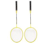 Badminton racket, badminton racket set, badminton racket, sports badminton racket, sports badminton racket, sensitive control with 3 balls, non-slip for the gym