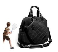 Badminton Racket Bag, Tennis Racket Bag - Large Capacity Badminton Bag - Portable Tennis Racket Bag, Adult Tennis Bag for Tennis and Badmi Racquets