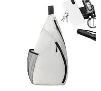 Badminton Racket Bag | Waterproof Backpack with Zipper, Portable Bag for Rackets, for Shoes Bottle Towel Clothes Outdoor Matches Gym Training Tournament Game School C