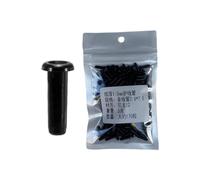 Badminton Racket Grommets Eyelets Stringing Tools for Maintenance Racketball, Black, 2.6x7.5mm