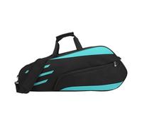 Badminton Racket Lid - Portable Waterproof Shoulder Carry Bag Multi-Racquetball Organizer Case Holder for Lightweight Sports Equipment All