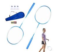 Badminton Racket Set - Badminton Racket Set, Portable Badminton Rackets for 2 Players | Indoor Badminton Set, Sports Equipment for the Free