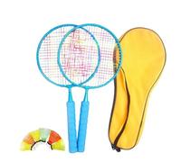 Badminton Racket Set | Children's Indoor Badminton Set | Lightweight Racket for Ages 3-7 Years for Sports Outdoor Games Family Recreation Physical Education Fitness Garden and Camping