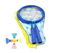 Badminton Racket Set for Children - Racquet Badminton on the Outer Yard with BOR | Badminton Ricocchiati from the Outdoor Yard with Bag | Full Equipment for Kids Friends
