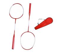 Badminton Racket Set - Outdoor Sports Package, 2 Players Set | Portable Easy with Spring Balls, Hard Carry Bag for Adults, Young People
