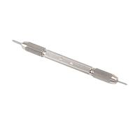 Badminton Racket Threading Tool Double Headed Stainless Steel Nail Cone for Sports and Fitness Silver 11cm 24g