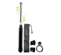 Badminton Racket Trainer with Swing | Non-Slip Practice Equipment | Adjustable Intensity Stainless Steel Badminton Power Trainer | for Kids, Adults, Novice Come