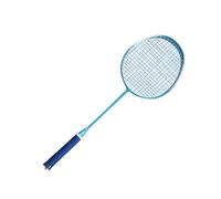 Badminton Rackets Set, 2PCS Rackets with 3 Shuttlecocks Carrying Case for Adults Teenagers Students Backyard Games (Blue)