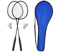 Badminton Rackets Set of 2/4 for Adults Kids Family Garden Sports,Beach Camp Games,Including Racquets,Shuttlecocks & Carry Bag