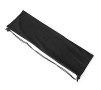 Badminton Racquet Cover Bag Soft Fleece Storage Case with Drawstring Closure and Adjustable Shoulder Strap for Racket Protection