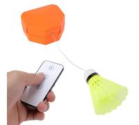Badminton Rebound Trainer Adjustable for Self Training Portable Single Player Remote Control Badminton Training Device for Adults and Youth