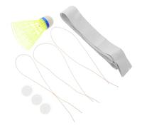Badminton Rebound Trainer Automatic Rebound Device for Training Compact Badminton Practice Equipment with Highly Elastic Ropes Focused Skill Improvement