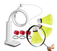 Badminton Rebound Trainer - Shuttle Exercise Equipment Elastic Return Setup, Individual Training Aids | Active Training For Young People Adult Learning Space Indoor-Outdoor Practice