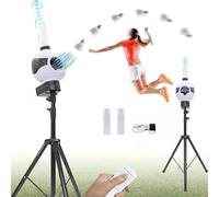 Badminton Serve Machine - Automatic Launcher for Indoor/Outdoor Training, Effortless Practice Pitching Machine Set