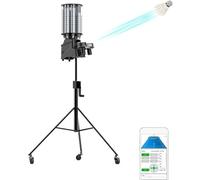 Badminton Serve Machine - Portable Shuttlecock Launcher for Indoor & Outdoor Training with One-Click Kill Shot and Full Court Random Function