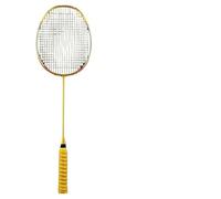Badminton Set 1 Pcs Badminton Racket Adult Single Training 5U Super Light(Yellow)