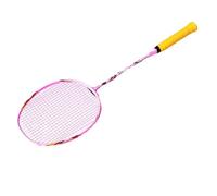 Badminton Set Badminton Racket 82g Attacking & Defending G5 Carbon Fiber + Tungsten Steel + Titanium Alloy Badminton Racket(1PCS Pink AIR)