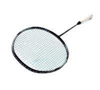 Badminton Set Carbon Fiber Badminton Rackets Strung Max Tension 32LBS Ultralight 5U 78G Professional Attacking Racquet For Adult(1 PCS Blue String)