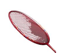 Badminton Set Full Carbon Fiber Badminton Rackets Tension 22-35LBS 13kg Training Racquet Speed Sports For Adult(Red)