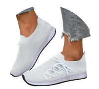Badminton Shoes,Womens Shoes White Size 5 Lightweight Casual Soft Sole Mesh Breathable Tennis Shoes Plantar Fasciitis Platform Memory Foam Wide Fit Fashion Sneakers for Walking Running Hiking