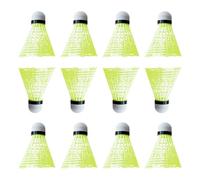Badminton Shuttle - Portable Wind Resistant Racket Game | Professional Nylon Badminton Balls | for Indoor Outdoor Backyard Baseball Softball Batting Practice Training