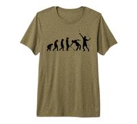 Badminton Shuttlecock Court Game Sport Evolution Badminton Premium T-Shirt