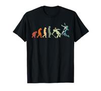 Badminton Shuttlecock Court Game Sport Evolution Badminton T-Shirt