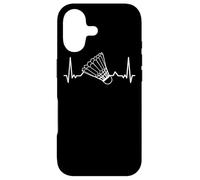 Badminton Shuttlecock court game sport Heartbeat BADMINTON Case for iPhone 17