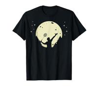 Badminton Shuttlecock Court Game Sport Night Badminton T-Shirt