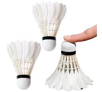 Badminton Shuttlecocks | 3 Pieces Shuttlecocks For Badminton, Duck Balance Sports Accessories Indoor & Outdoor