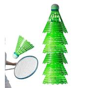 Badminton Shuttlecocks, Shuttle Racket Sport Outdoor, 1.06 Inches Weather Resistant Design & Batting Equipment, Fitness Game for Kids, Adults, Practice, Sports Tournament, Night, Family Party, Courts