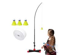 Badminton Single Training Aid Portable Foldable Automatic Rebound