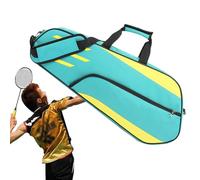 Badminton Storage Bag, Badminton Bag for 3 Racket | Large Protective Storage Bags for Shoulder Bats, Tennis Equipment Bags, Racquetball Bag for Men, Women, Adolescents