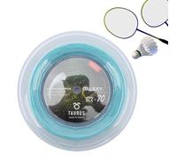 Badminton String - 656 Feet High Elastic Wire Replacement for Racket | Professional 0.70mm Racket Practice String | Heavy Duty 200m Plate for Athletes and Professionals, 22-28 Pounds Tension