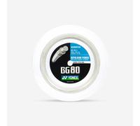 Yonex BG80 Badminton String BG 80 - 200m Reel - White