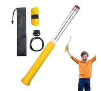 Badminton Swing Trainer | Badminton Rebound Swing Trainer Pole | Sound Feedback Training Equipment Correction Movement Sports Accessories for Backyard Outdoor Indoor